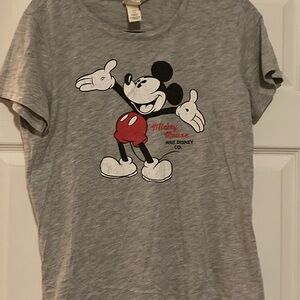Mickey Mouse Gray T-Shirt